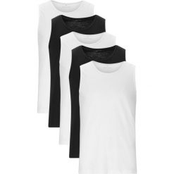 Tank top Endurance Rabby (x5). Białe koszulki sportowe męskie Endurance, bez wzorów, sportowe, bez kołnierzyka. Za 275.50 zł.