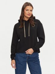 Pieces Bluza Chilli 17121098 Czarny Regular Fit. Czarne bluzy damskie Pieces, s, bez wzorów, z bawełny, bez kaptura. Za 99.99 zł.