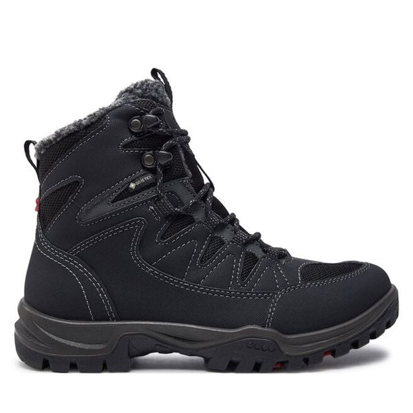 Trekkingi ECCO. Czarne obuwie sportowe damskie ecco, bez wzorów, z gore-texu, trekkingowe. Za 779.99 zł.