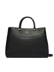 BOSS Torebka Boss Beyond Newtote 50557967 Czarny. Czarne torebki do ręki damskie Boss, bez wzorów, ze skóry, bez dodatków. Za 1,899.00 zł.