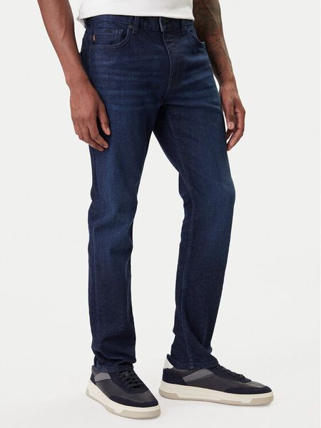 BOSS Jeansy Delaware 50553397 Granatowy Slim Fit. Niebieskie jeansy męskie Boss. Za 417.99 zł.