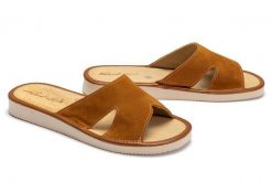 METEOR 118 BOHO brąz, kapcie damskie. Brązowe kapcie damskie Meteor, bez wzorów. Za 44.99 zł.