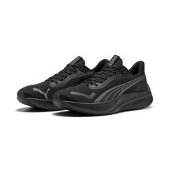 Buty do biegania Pounce Lite PUMA Black Cool Dark Gray. Czarne obuwie sportowe damskie Puma, bez wzorów, do biegania. Za 219.99 zł.