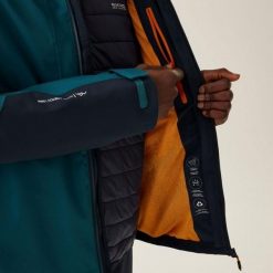 Kurtka trekkingowa męska Regatta Wentwood IX 3w1. Zielone kurtki męskie Regatta, m, bez wzorów, z poliesteru, trekkingowe. Za 369.99 zł.