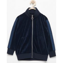 Aksamitna bluza - Granatowy. Bluzy dla chłopców Reserved. W wyprzedaży za 29.99 zł.