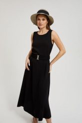 Kapelusz z kokardą czarny. Czarne czapki i kapelusze damskie MOODO, bez wzorów. W wyprzedaży za 26.99 zł.