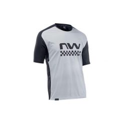 Koszulka rowerowa mtb NORTHWAVE EDGE Jersey jasna szara. Czarne bluzy męskie Northwave, s, bez wzorów, z jersey, bez kołnierzyka, bez ramiączek, rowerowe. Za 145.00 zł.