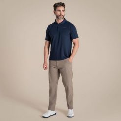 Polo Craghoppers NosiLife Bramshaw. Niebieskie buty sportowe męskie Craghoppers, m, bez wzorów, bez kołnierzyka, bez ramiączek, na golfa. Za 343.50 zł.