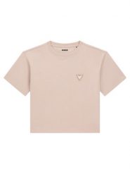 Guess T-Shirt J6YI42 K5197 Różowy jasny Regular Fit. Czerwone t-shirty i topy dla dziewczynek Guess, z aplikacjami, z bawełny, bez ramiączek. Za 114.99 zł.
