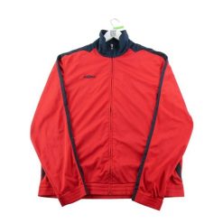 Second life - Kurtka dresowa męska Y2K - Stan bardzo dobry. Czerwone kurtki męskie Umbro, m, bez wzorów, z dresówki, na fitness i siłownię. Za 143.46 zł.