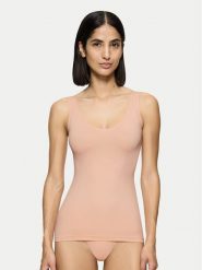 Triumph Bielizna modelująca górna Make-Up Illusion 10222371 Różowy. Czerwona bielizna wyszczuplająca Triumph, z syntetyku. Za 79.99 zł.