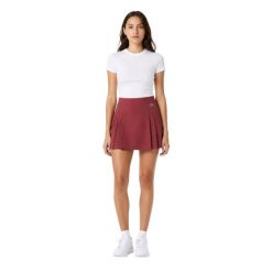 Spódnica tenisowa damska Lacoste. Czerwone spódnice damskie Lacoste, na lato, m, z aplikacjami, z gumy, eleganckie, plisowane. Za 427.00 zł.
