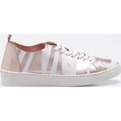 Carinii - Buty. Szare obuwie sportowe damskie Carinii, z materiału. W wyprzedaży za 139.90 zł.