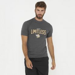 T-Shirt Legea Limitless Dorosłych. Szare t-shirty męskie Legea, m, bez wzorów, z bawełny, sportowe, bez kołnierzyka. Za 52.00 zł.