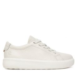 Sneakersy ECCO. Białe trampki i tenisówki chłopięce ecco, bez wzorów, bez zapięcia. Za 399.99 zł.