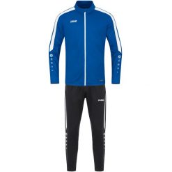 Dres treningowy Jako Power. Niebieskie krótkie spodenki sportowe męskie Jako, l, bez wzorów, z dresówki, do piłki nożnej. Za 489.50 zł.