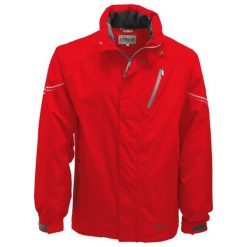 Funkcjonalna kurtka Pro-X Elements Uni Wallis. Czerwone kurtki damskie PRO-X ELEMENTS, l, bez wzorów, z materiału, z kapturem. Za 452.50 zł.