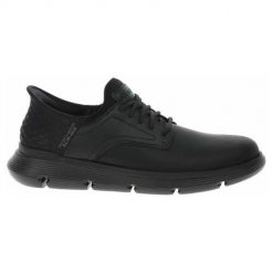 Buty do chodzenia męskie Skechers Garza Gervin Blac. Buty sportowe męskie Skechers, z materiału, biznesowe, bez zapięcia. Za 319.00 zł.