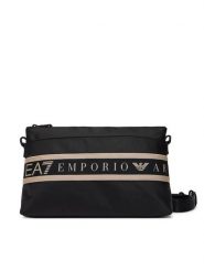 EA7 Emporio Armani Torebka 7W000357 AF13709 UC001 Czarny. Czarne listonoszki damskie EA7 Emporio Armani, bez wzorów, z materiału, bez dodatków. Za 369.99 zł.