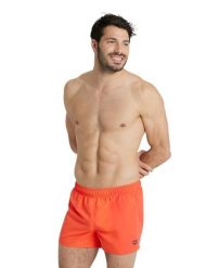 Spodenki męskie Arena Fundamentals X-Short Men. Brązowe krótkie spodenki sportowe męskie Arena, m, bez wzorów, z materiału, do biegania. Za 126.00 zł.