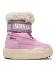 Moon Boot Śniegowce Junior Park Strap 80D3440030 Różowy. Czerwone buty zimowe dziewczęce Moon Boot, z materiału, bez zapięcia. Za 669.99 zł.