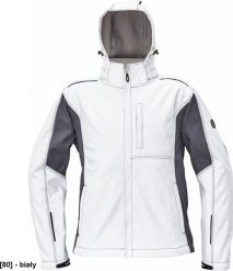 CERVA DAYBORO softshell - męska kurtka softshellowa, odpinany kaptur, odblaskowe elementy, 100% poliester - biały XL. Białe kurtki męskie CERVA, m, bez wzorów, z poliesteru, bez kaptura. Za 232.39 zł.