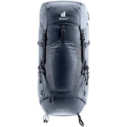 Plecak trekkingowy Deuter Aircontact Lite 40 + 10 - black/marine. Czarne plecaki damskie Deuter, bez wzorów, z materiału, marine. Za 795.10 zł.