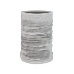 Komin chusta wielofunkcyjna z wełny merino lightweight. Białe szaliki i chusty damskie Buff, na jesień, bez wzorów, z materiału. Za 149.90 zł.