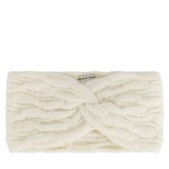 Opaska materiałowa Jenny Fairy. Białe czapki i kapelusze damskie Jenny Fairy, bez wzorów, z materiału. Za 29.99 zł.