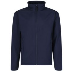 Męski Softshell Reid. Niebieskie kurtki sportowe męskie Regatta, m, bez wzorów, z softshellu, trekkingowe. Za 189.99 zł.