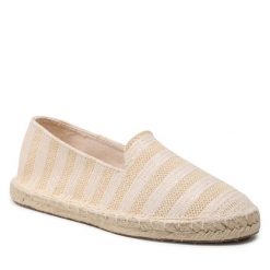 Espadryle Jenny Fairy. Brązowe espadryle damskie Jenny Fairy, bez wzorów, bez obcasa, bez zapięcia. Za 99.99 zł.