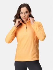 Regatta Polar Montes RWA240 Pomarańczowy Regular Fit. Brązowe bluzy sportowe damskie Regatta, bez wzorów, z polaru, bez kaptura. Za 78.99 zł.