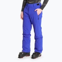 Spodnie narciarskie męskie EA7 Emporio Armani Ski Cortina Toray. Niebieskie spodnie snowboardowe męskie EA7 Emporio Armani, m, bez wzorów, z materiału, narciarskie. Za 1,459.00 zł.