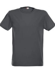 Clique T-shirt Stretch męski - miękki efekt dzięki obróbce enzymatycznej. Szare t-shirty męskie CLIQUE, l, bez wzorów, z bawełny, bez kołnierzyka. Za 110.07 zł.