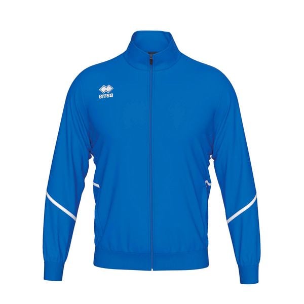 Bluza Errea Marlon Kurtka Ad Dorośli. Niebieskie bluzy męskie ERREA, s, bez wzorów, z materiału, bez kaptura, do biegania. Za 192.99 zł.