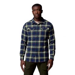 Koszula Columbia Flare Gun™ Stretch Flannel Dorośli. Niebieskie koszule męskie Columbia, l, bez wzorów, z bawełny, klasyczne, bez kołnierzyka, bez ramiączek. Za 360.99 zł.