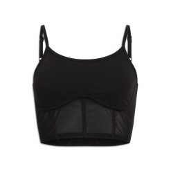 Biustonosz dla kobiet Superdry Sport Tech. Czarne bielizna termoaktywna damska Superdry., bez wzorów, bez ramiączek. W wyprzedaży za 160.05 zł.