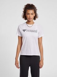 Koszulka damska Hummel Noni 2.0. Białe t-shirty damskie Hummel, xl, bez wzorów, z bawełny, klasyczne, bez kołnierzyka. Za 82.00 zł.