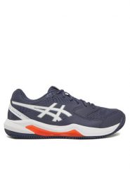 Asics Buty do tenisa Gel-Dedicate 8 Clay 1041A448 Granatowy. Niebieskie buty sportowe męskie Asics, ze skóry, bez zapięcia, tenisowe. Za 279.99 zł.