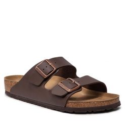 Klapki Birkenstock. Brązowe klapki męskie Birkenstock. Za 319.99 zł.