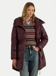 LAUREN RALPH LAUREN Kurtka zimowa 297P04101002 Bordowy Regular Fit. Czerwone kurtki damskie Lauren Ralph Lauren, na zimę, xl, bez wzorów, z syntetyku, bez kaptura. Za 1,499.00 zł.