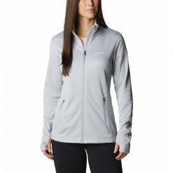 Bluza turystyczna damska Columbia Park View. Szare bluzy sportowe damskie Columbia, s, bez wzorów, z poliesteru, bez kaptura, trekkingowe. Za 284.50 zł.