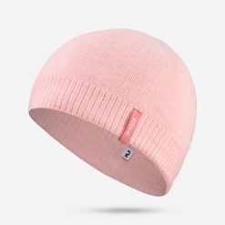 Czapka narciarska Wedze Simple. Czerwone czapki i kapelusze męskie WED'ZE, bez wzorów, z dzianiny, klasyczne. Za 29.99 zł.