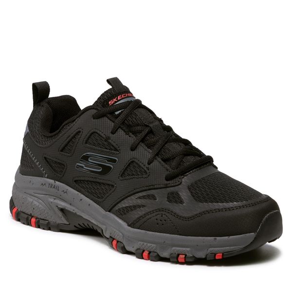 Trekkingi Skechers. Czarne półbuty na co dzień męskie Skechers, trekkingowe. Za 339.99 zł.