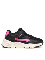 Geox Sneakersy J Loftus J46M2A 0FU54 C0922 D Czarny. Czarne buty sportowe dziewczęce Geox, bez wzorów, ze skóry, bez zapięcia. Za 199.99 zł.