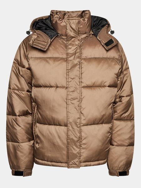 Redefined Rebel Kurtka puchowa 225067 Brązowy Regular Fit. Brązowe kurtki męskie Redefined Rebel, m, bez wzorów, z puchu, bez kaptura. Za 239.99 zł.