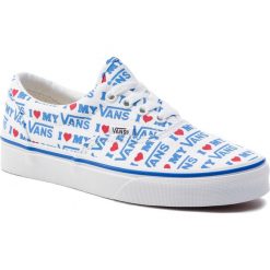 Tenisówki VANS - Era VN0A38FRVP51 (I Heart Vans) True White. Białe półbuty damskie Vans, bez wzorów, z gumy, bez obcasa, bez zapięcia. W wyprzedaży za 209.00 zł.