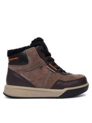 ECCO Śniegowce Street Court 72530261889 Brązowy. Brązowe buty zimowe chłopięce ecco, bez wzorów, ze skóry, bez zapięcia. Za 399.99 zł.