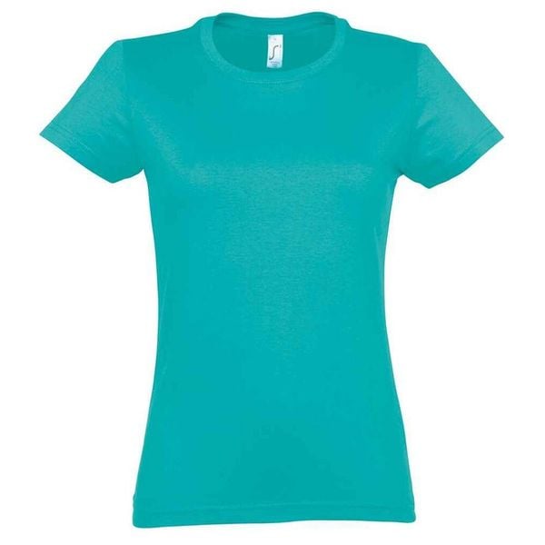 Koszulka Imperial Dla Kobiet. Zielone koszulki sportowe damskie SOL'S, s, bez wzorów, sportowe, bez kołnierzyka. Za 41.99 zł.