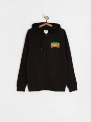DC Hot Box Zip Hoodie ADYSF03146-KVJ0 Czarne L. Czarne bluzy męskie DC Shoes, l, bez wzorów, bez kaptura. Za 156.83 zł.